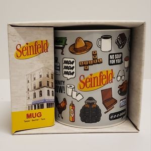 Seinfeld the TV Show Mug NEW George Newman Jerry Elaine
